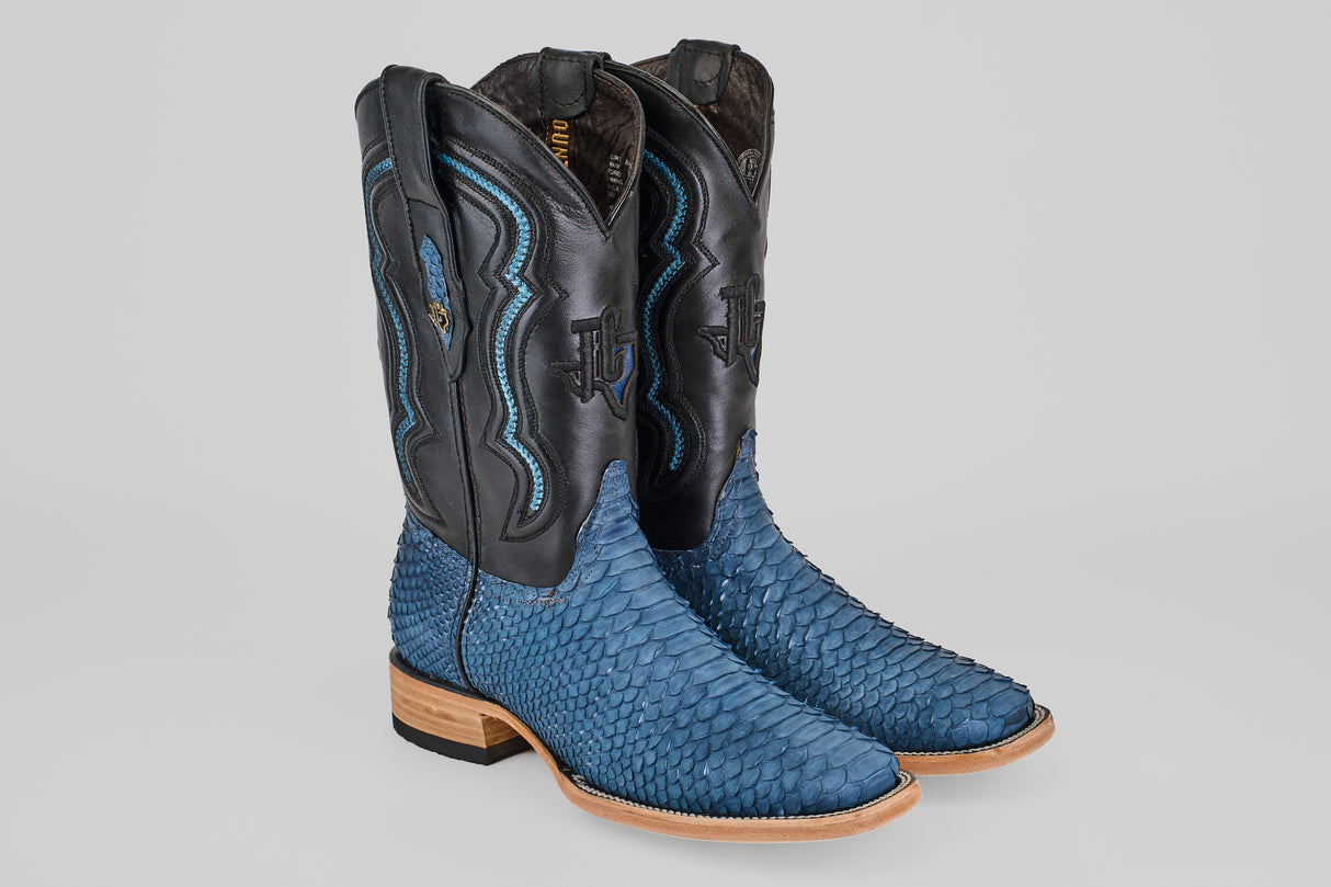 Tanner – Dark Denim – Square Toe