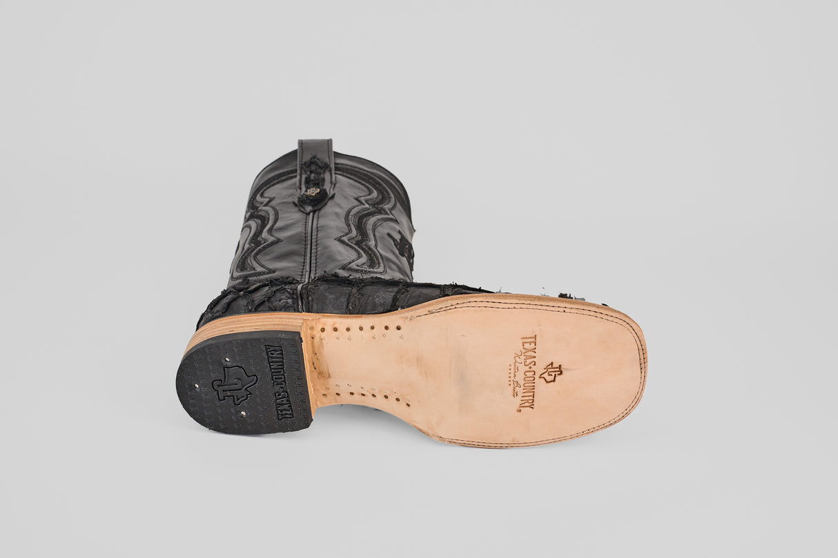 Conor - Matte Black - Square Toe