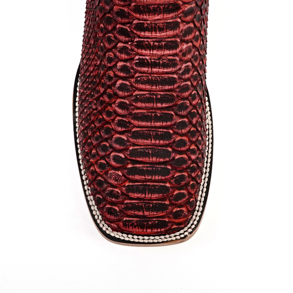 PN30 Python Rojo Nobuck H-501 - Gomez Western Wear
