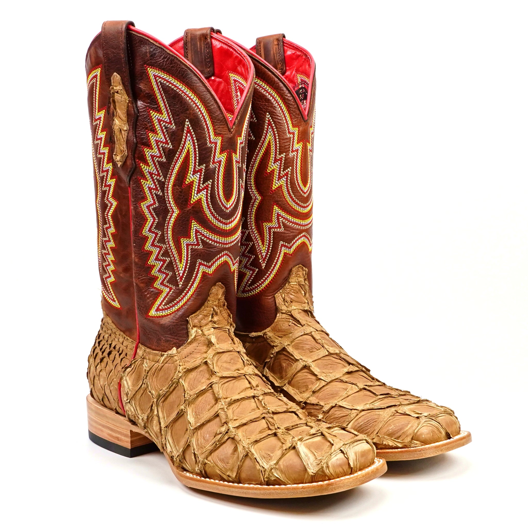 Butch Pirarucu Fish Boots - Orix - Square Toe