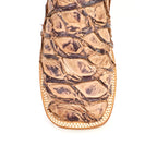 Butch Pirarucu Fish Boots - Matte Sand - Square Toe