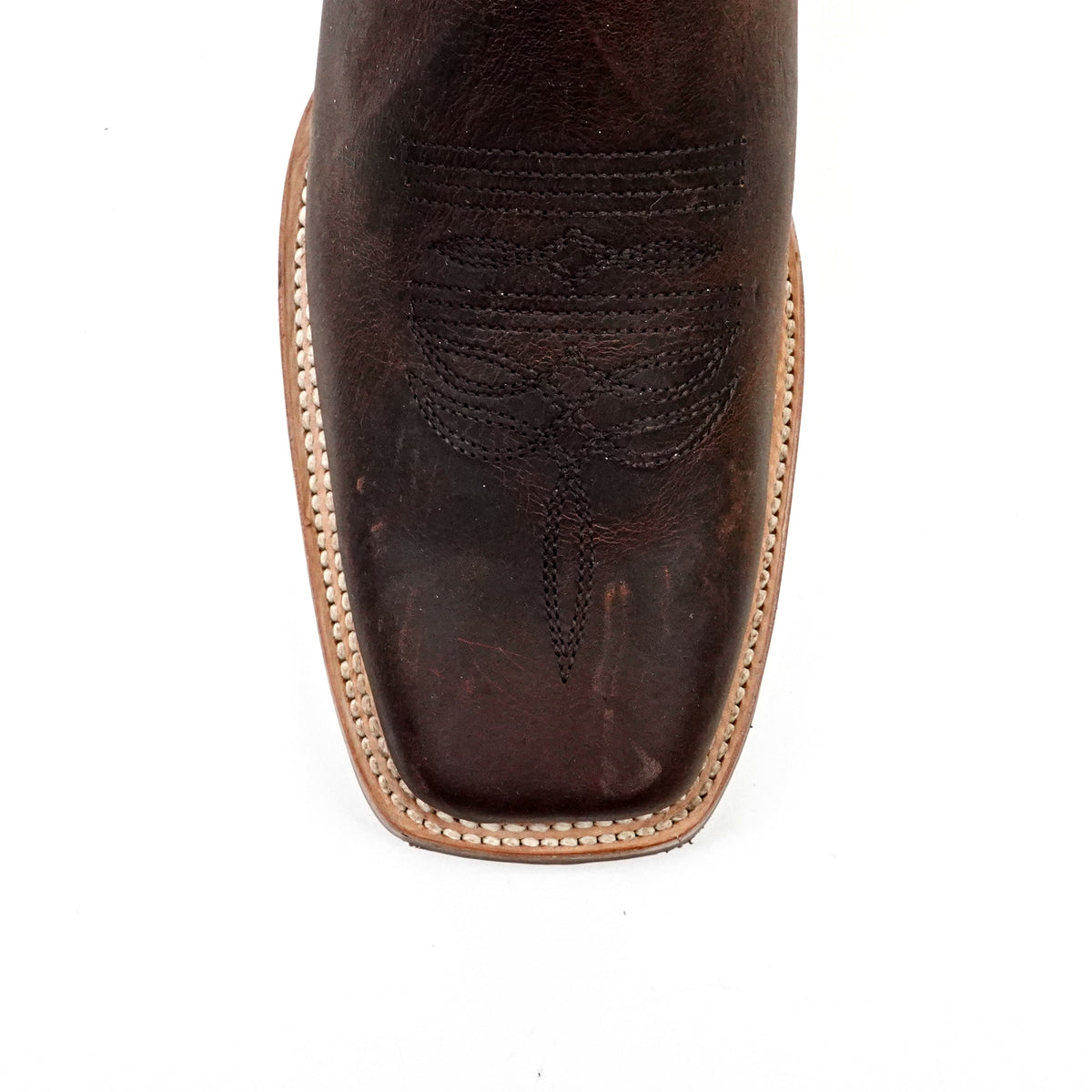 Azkar Moka Cowboy Boots - Slip-Resistant Sole - Rodeo Toe (E28)