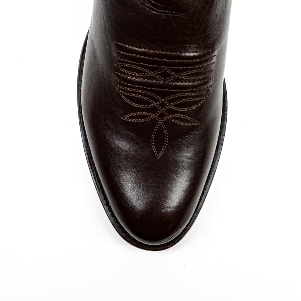 Boney Cowboy Boots - Clayton Chocolate - Roper Toe