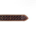 Hand-Tooled Leather Belt (MOD11)