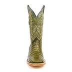 Rhodes Caiman Belly Boots - Agave - Square Toe (LM10)