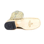 Austin Ostrich Boots - Agave - Square Toe (AV20)
