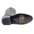 Boney Cowboy Boots - Clayton Black - Roper Toe (TS203)