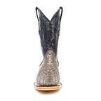 Rhodes Caiman Hornback Boots - Serpentine - Square Toe (LM10)