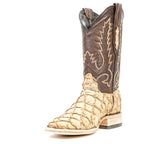 Connor Pirarucu Fish Boots - Matte Orix - Square Toe (PZ60)