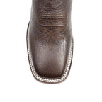 Shrunken Calf Chocolate Cowboy Boots - Square Toe (TS083)