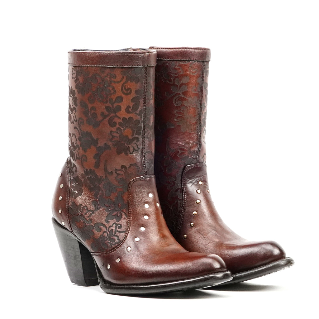 Cloe Caramel Boots - J Toe
