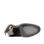 Valentina Chocolate Brown Booties - J Toe
