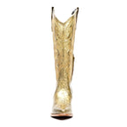 Linda Neo Gold Tall Shaft Boots - Snip Toe