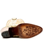 Linda Neo Gold Tall Shaft Boots - Snip Toe