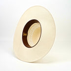 TC Hats - 30X Straw Open Crown Hat - Ivory 2 Randas