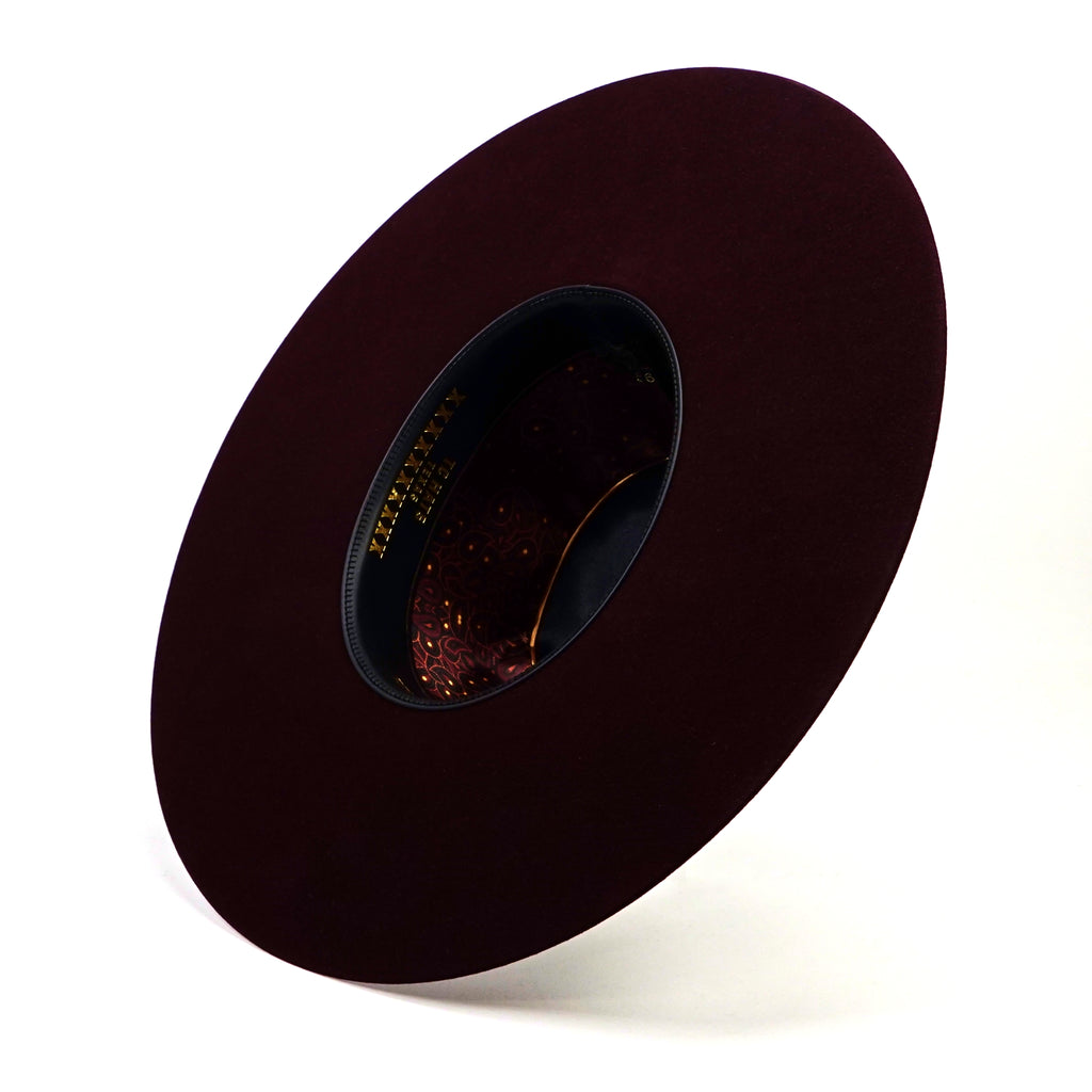 TC Hats - 10X Open Crown - Wine (2026)