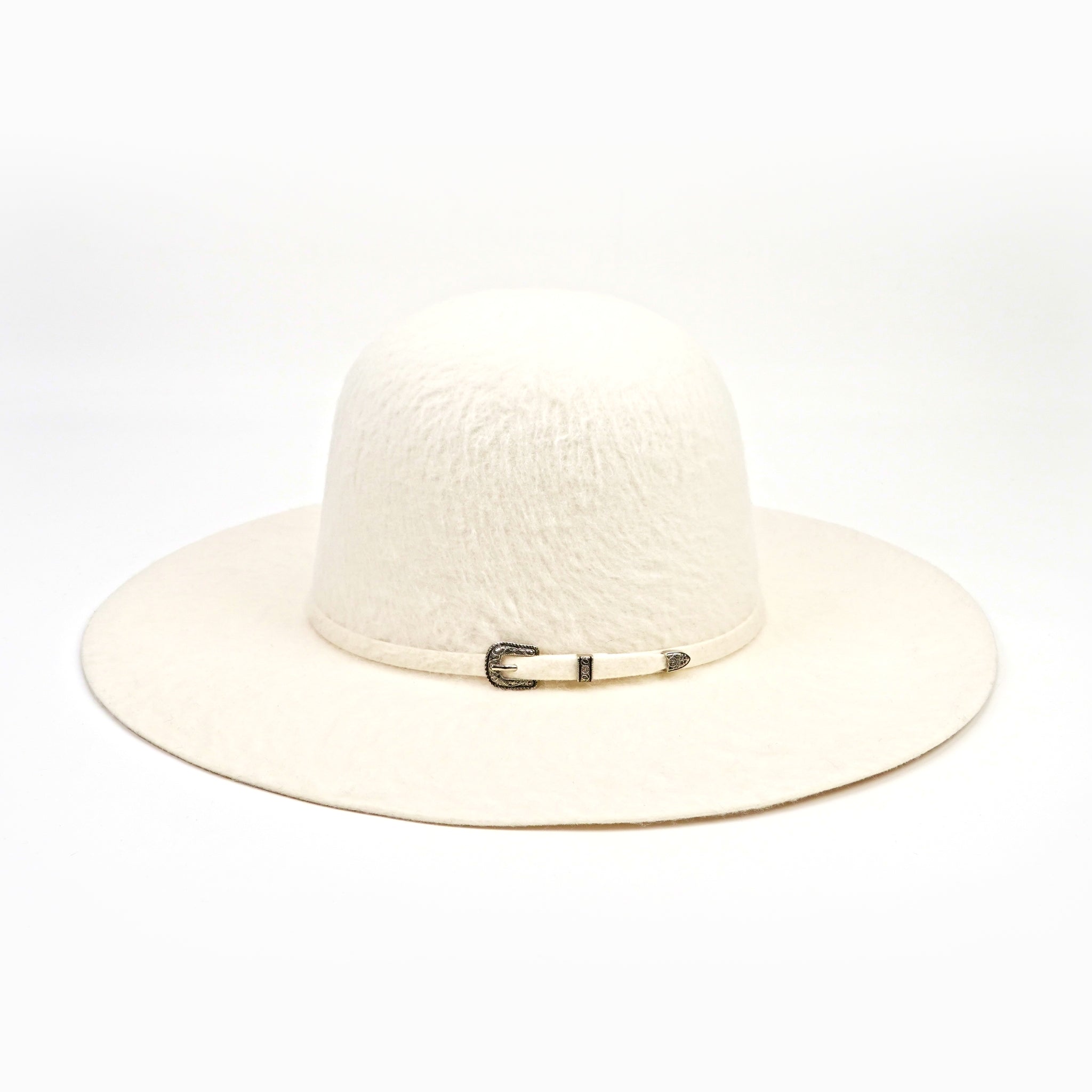 TC Hats - 6X Open Crown Grizzly - Winter White
