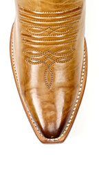 Miranda - Botas vaqueras Clayton Gold para mujer - Caña media - Punta fina (E2012)