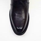 Denali Black - Tall Shaft - Round Toe