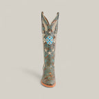 Madison Turquoise - Tall Shaft - Snip Toe