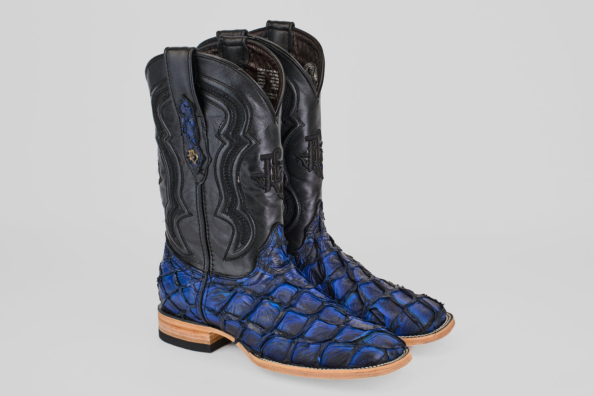 Conor - Dark Blue - Square Toe