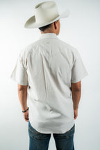 Texas Country - Solid Sand Pearl Snap Short Sleeve Shirt (RT102S/T)