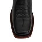 Grisly Cowboy Boots - Black - Rodeo Toe (E50)