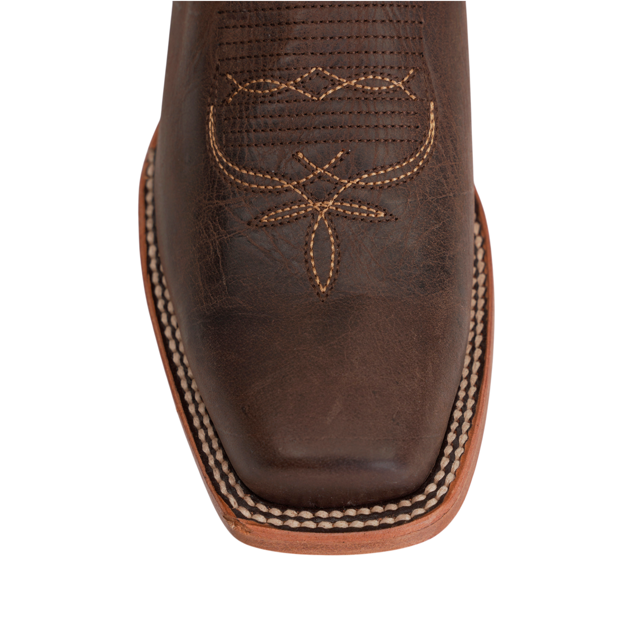 Fresno Chocolate Cowboy Boots - Narrow Square Toe (E906)