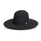 TC Hats - 6X Open Crown Grizzly Hat - Black