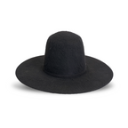 TC Hats - 6X Open Crown Grizzly Hat - Black