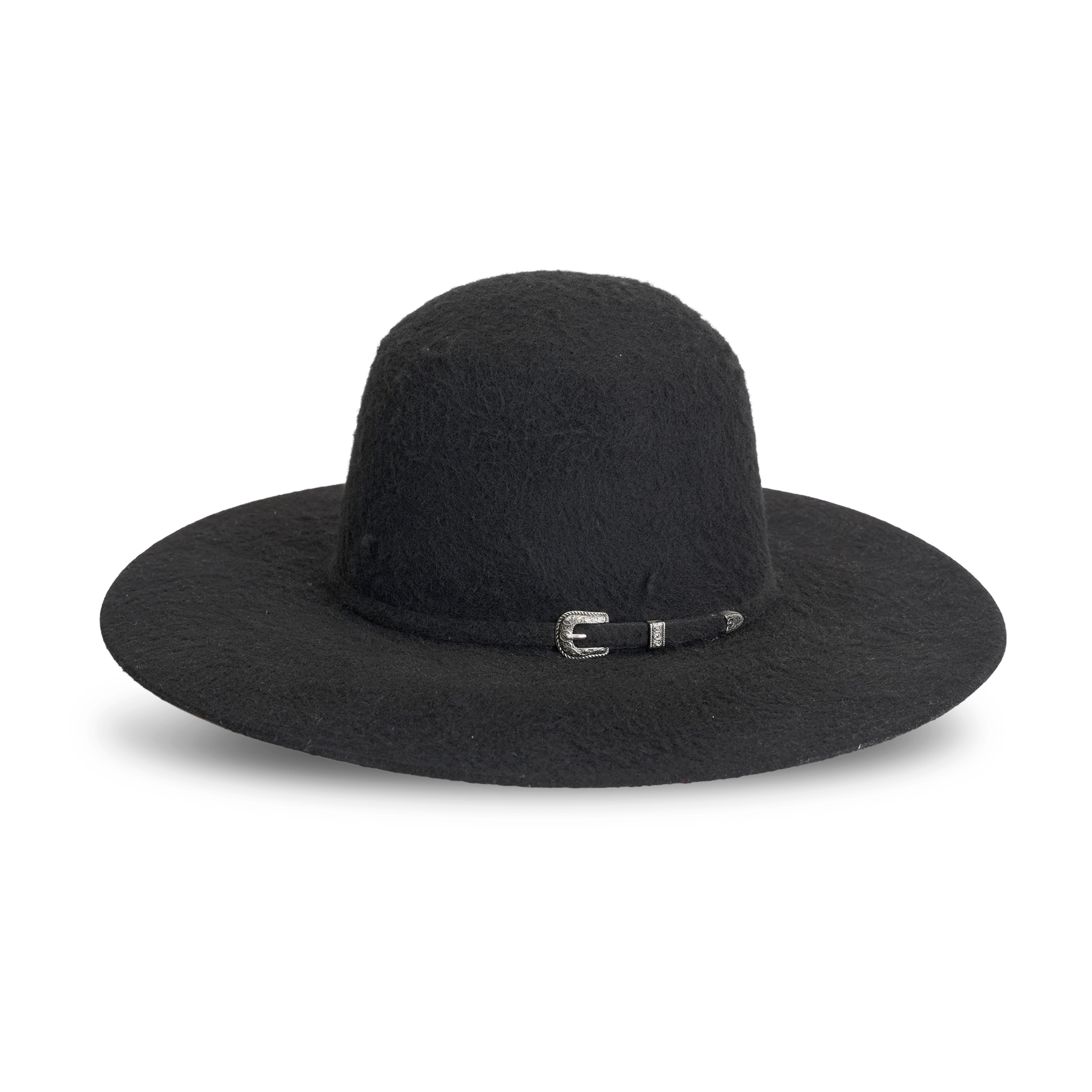 TC Hats - 6X Open Crown Grizzly Hat - Black