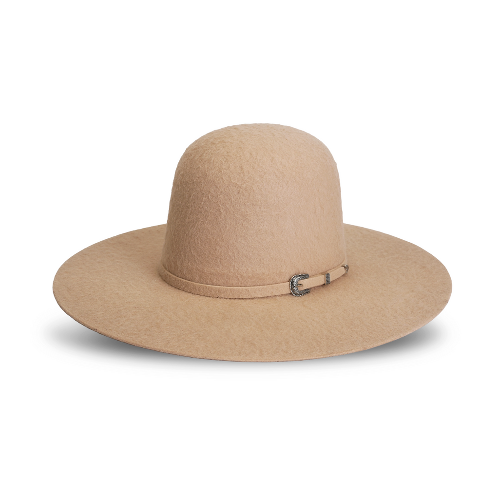 TC Hats - 6X Open Crown Grizzly - Silver Belly