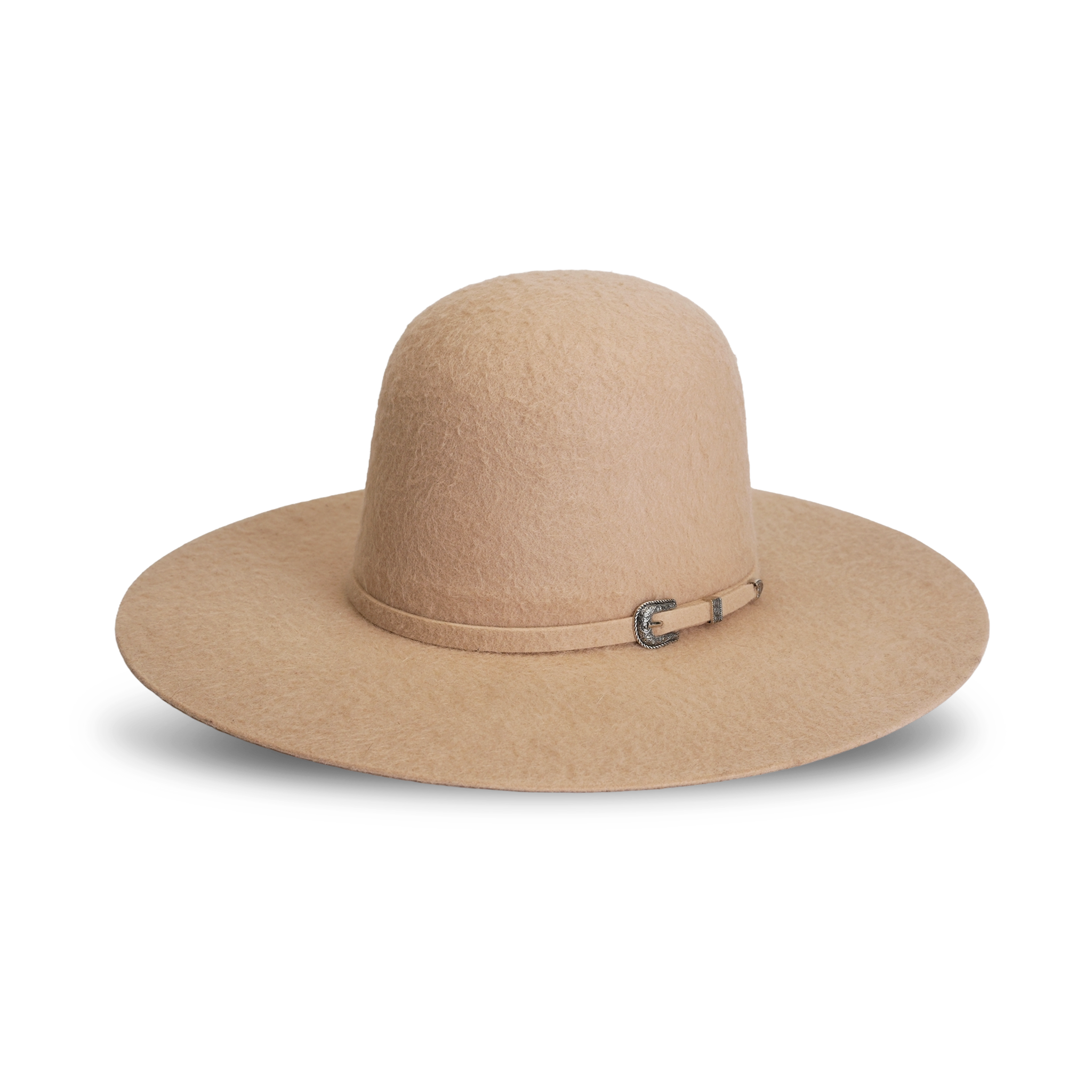 TC Hats - 6X Open Crown Grizzly - Silver Belly