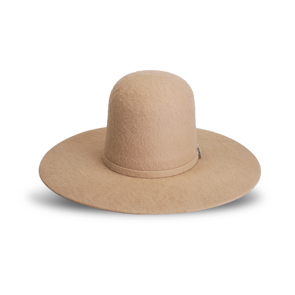 TC Hats - 6X Open Crown Grizzly - Silver Belly