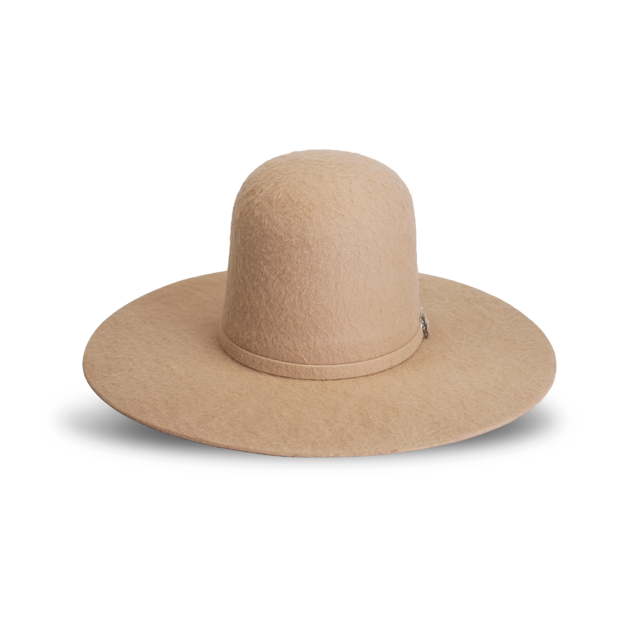 TC Hats - 6X Open Crown Grizzly - Silver Belly