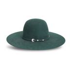 Tacchino - 6X Open Crown Hat - Deep Green