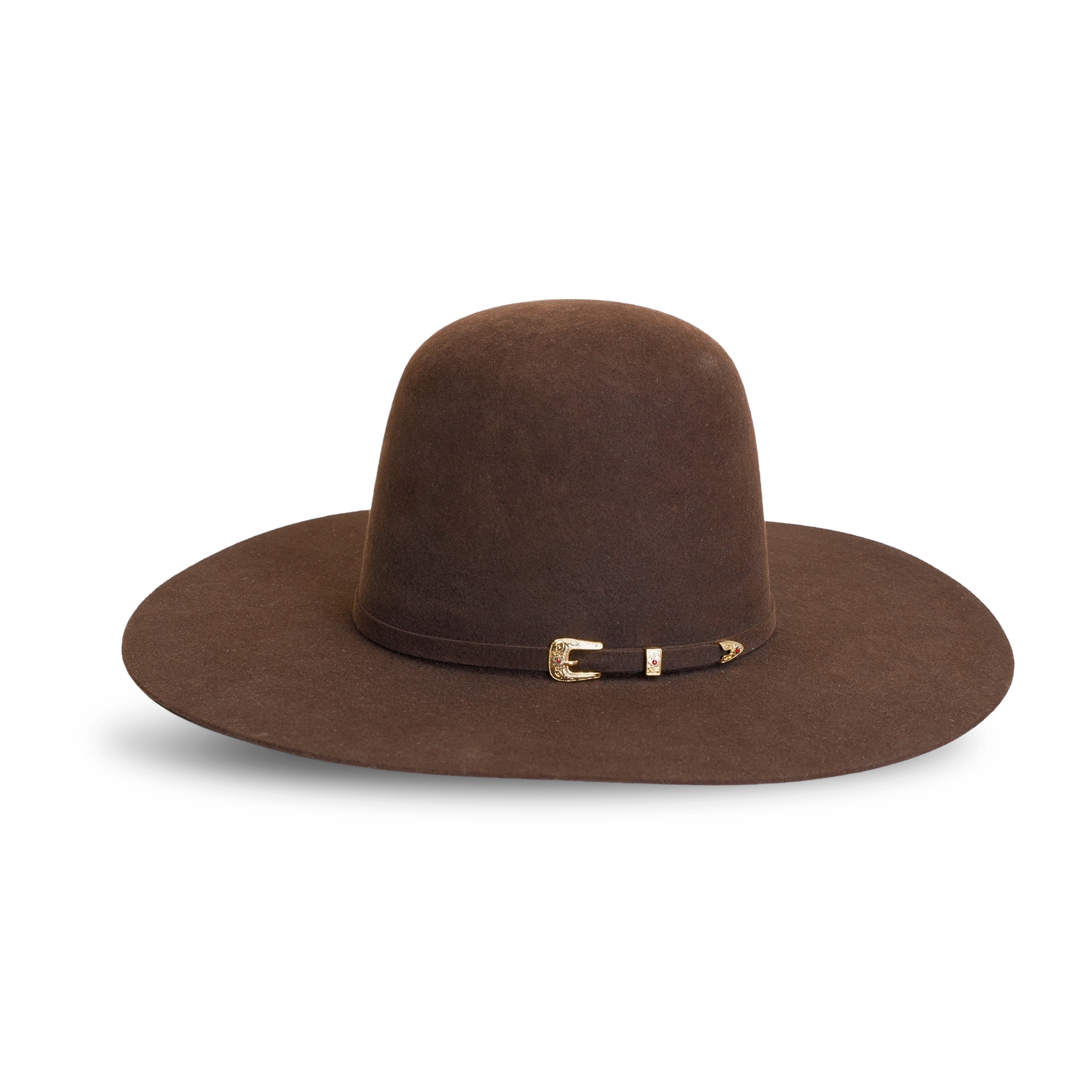 TC Hats - 20X Open Crown Hat - Brown