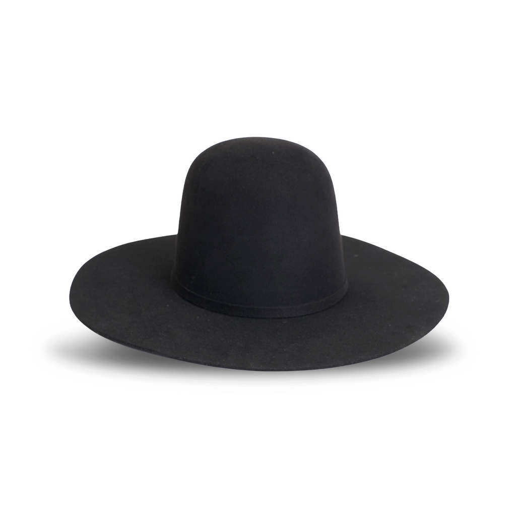 TC Hats - 100X Open Crown Hat - Black