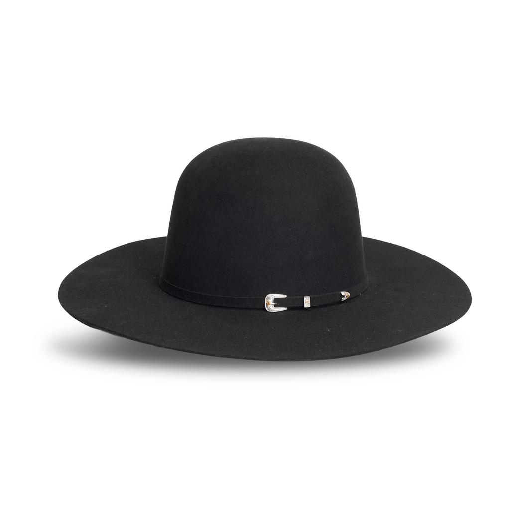 TC Hats - 100X Open Crown Hat - Black
