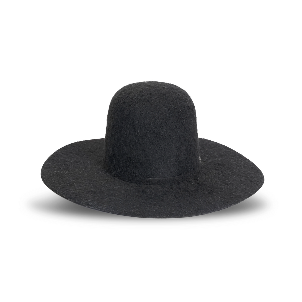 TC Hats - 25X Open Crown Grizzly Hat - Black