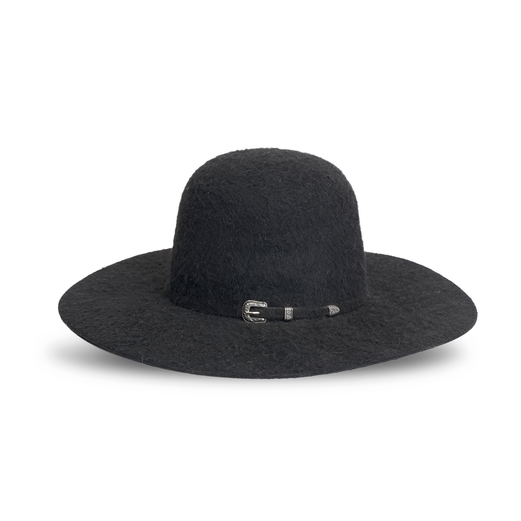 TC Hats - 25X Open Crown Grizzly Hat - Black