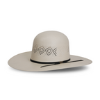 TC Hats - 100X Straw Open Crown Hat - 2 Diamonds