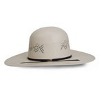 TC Hats - 100X Straw Open Crown Hat - 2 Diamonds