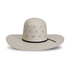 TC Hats - 100X Straw Open Crown Hat - Arrow & Rhombus