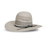 TC Hats - 30X Straw Open Crown Hat - Ivory Two Randas