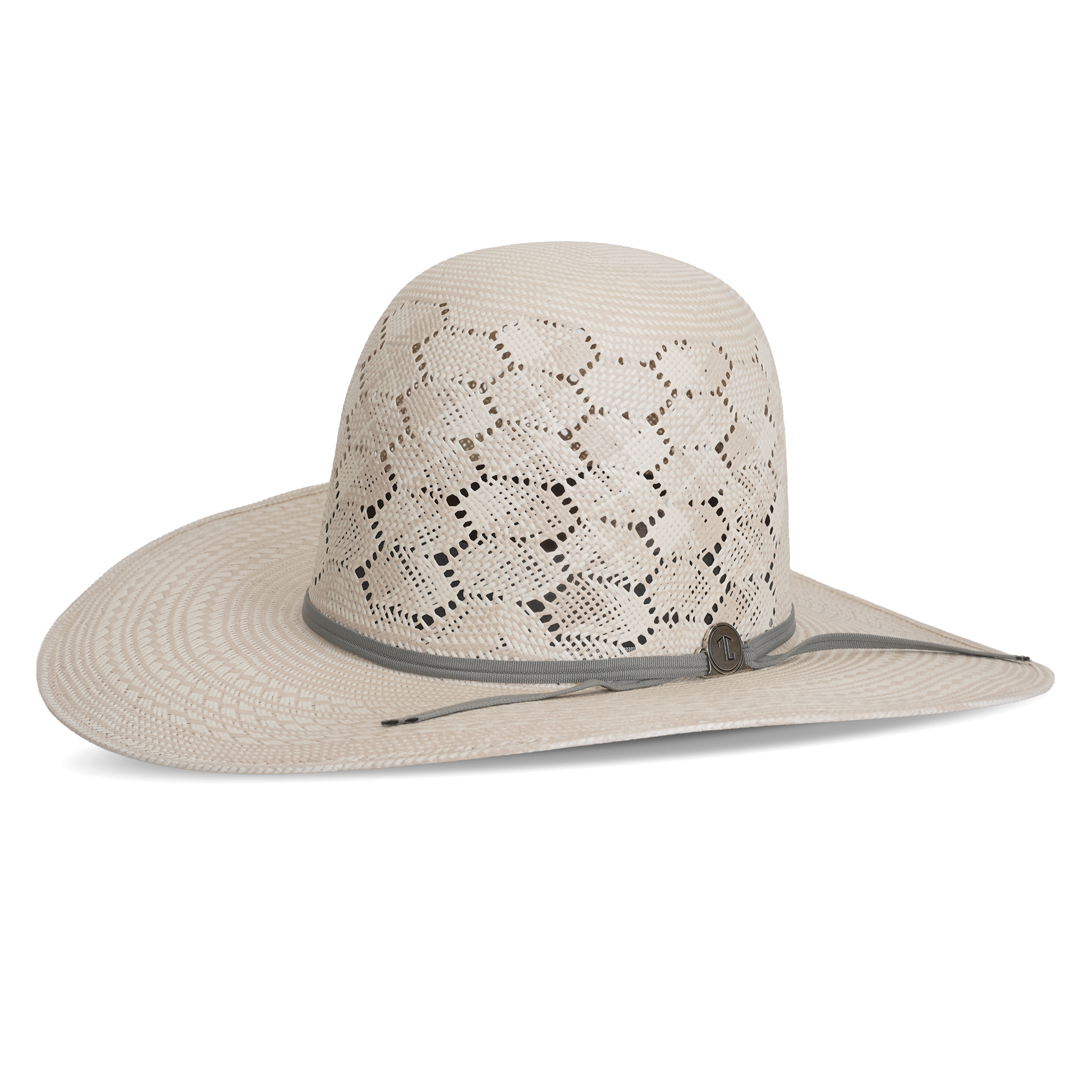 TC Hats - 30X Straw Open Crown Hat - Hexagon