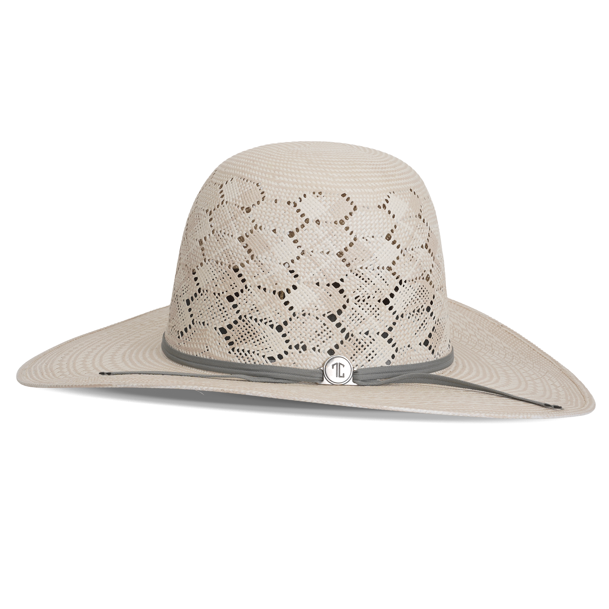 TC Hats - 30X Straw Open Crown Hat - Hexagon