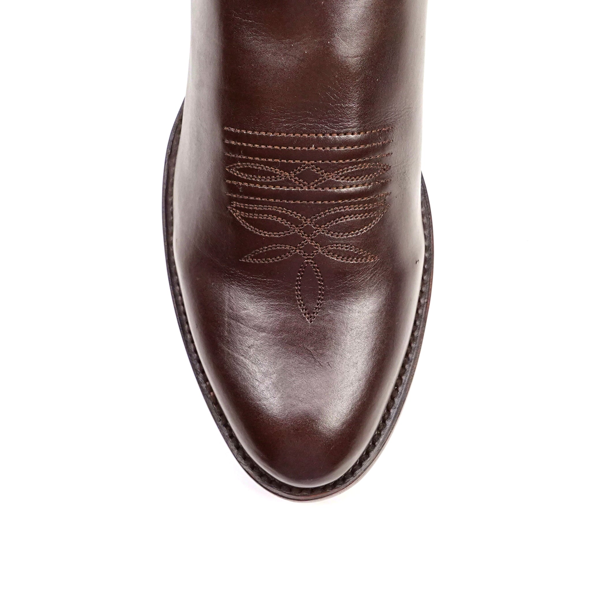 Boney Cowboy Boots - Clayton Chocolate - Roper Toe