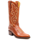 Boney Cowboy Boots - Clayton Cognac - Roper Toe (TS203)