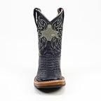 Maurich Bota Nino Maurich - Kids Python Boots - Black - Square Toe